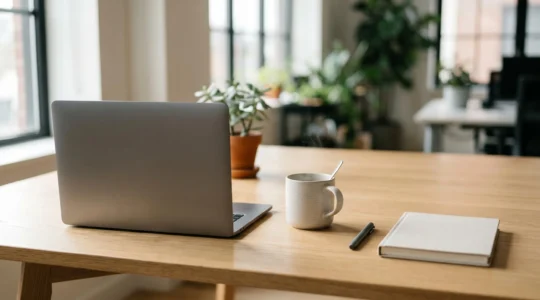 Écran d'ordinateur affichant une interface numérique pour les formalités administratives d'entreprise en France
